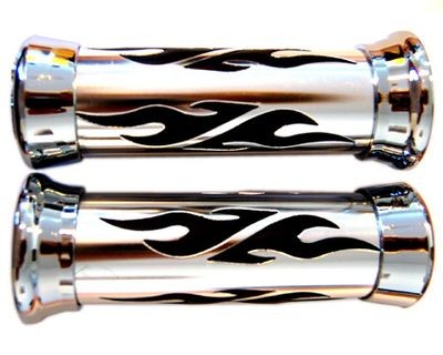 handvatten DMP tribal chroom-zwart